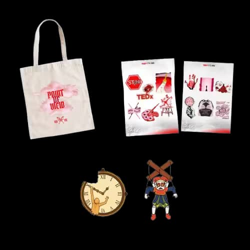Totebag, Enamel Pin, Keychain Strap